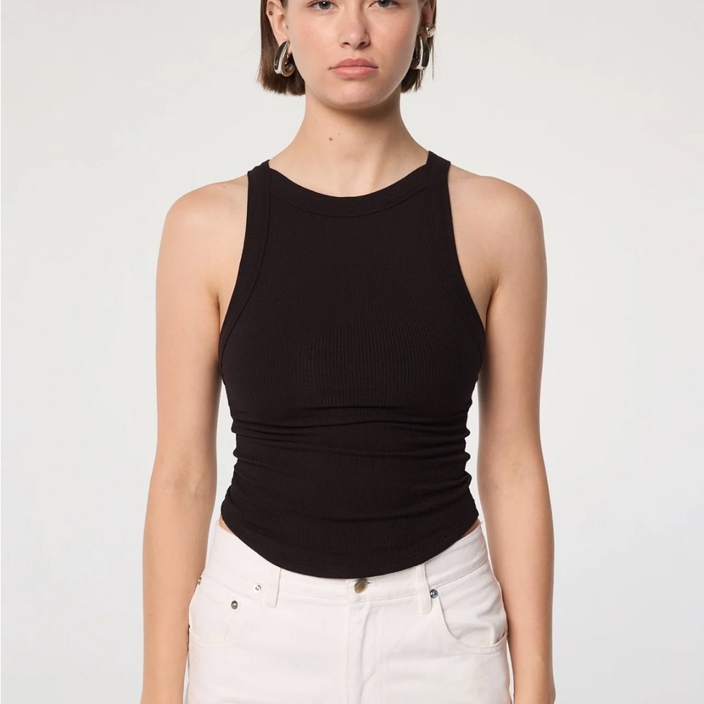 The line by k ximeno tank black medium